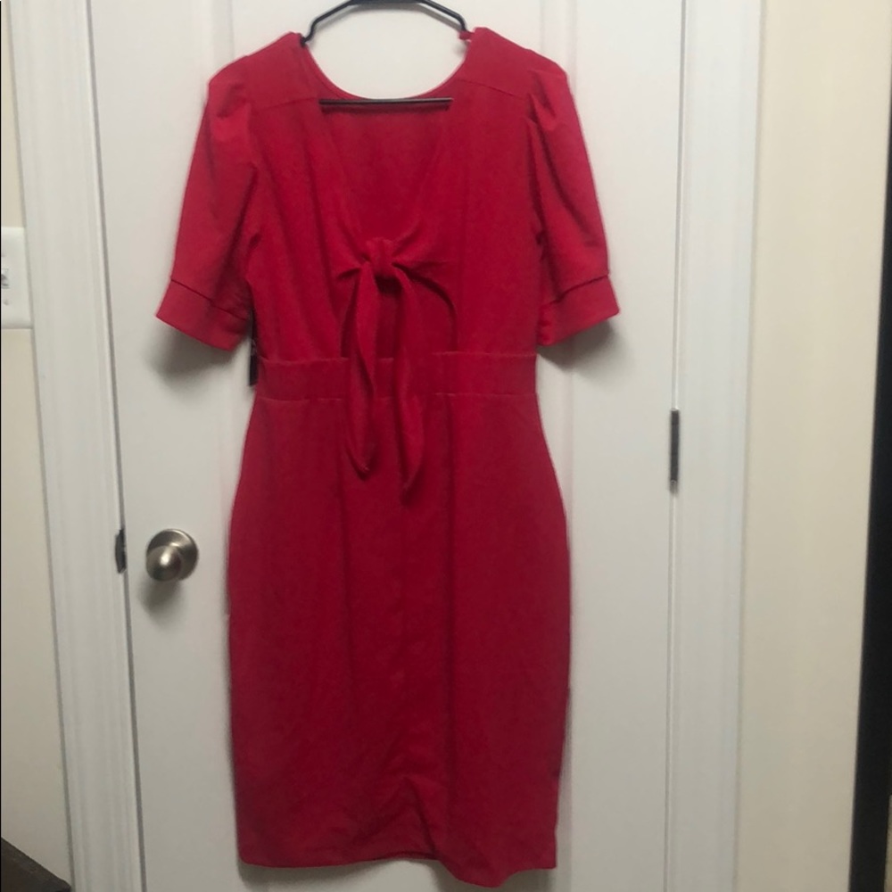 Dark Pink Dress